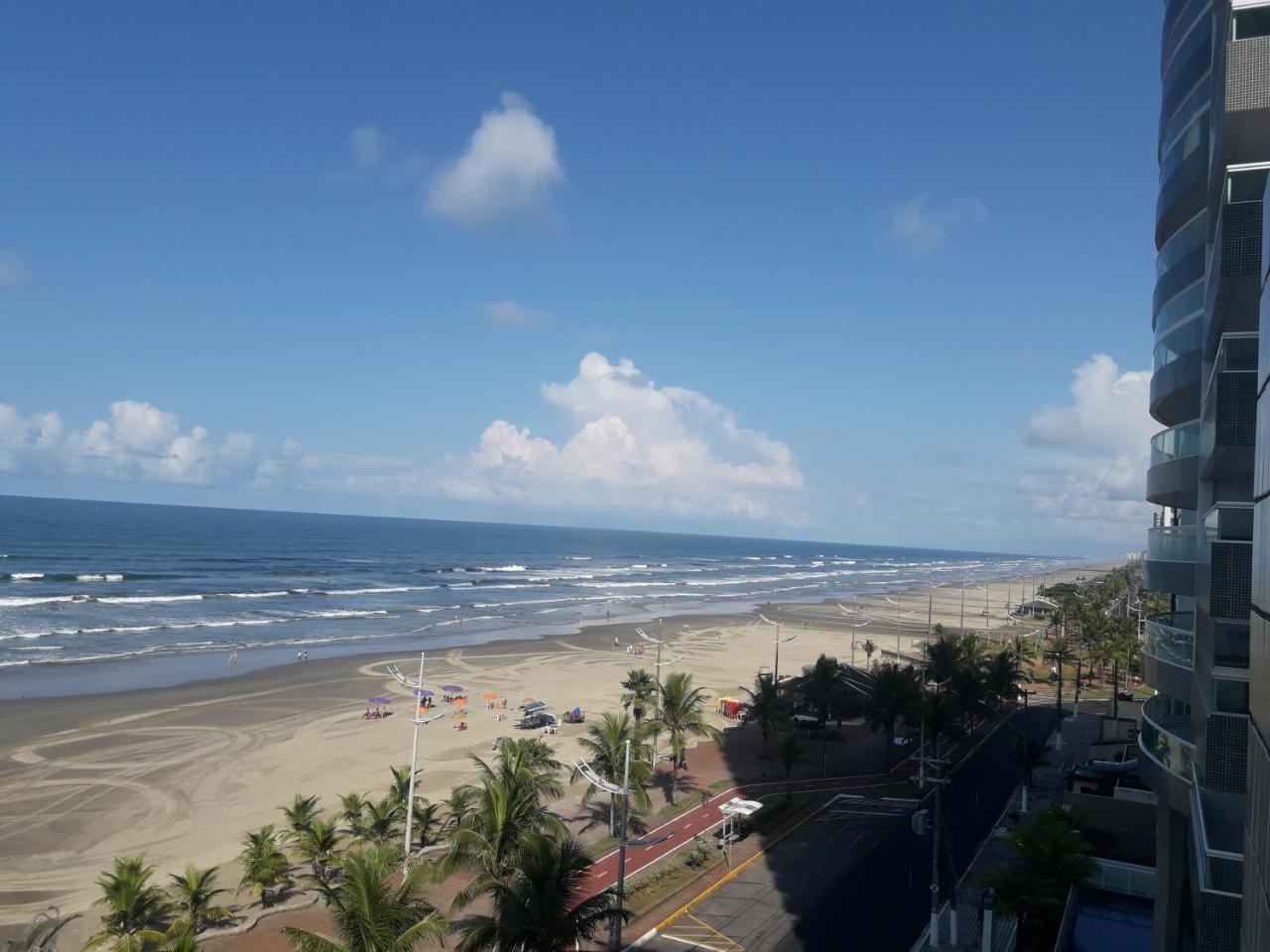 ホテルApartamento De Frente O Mar Praia Grande Solemar エクステリア 写真