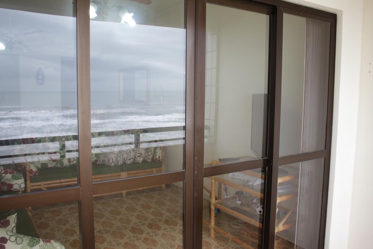 ホテルApartamento De Frente O Mar Praia Grande Solemar エクステリア 写真