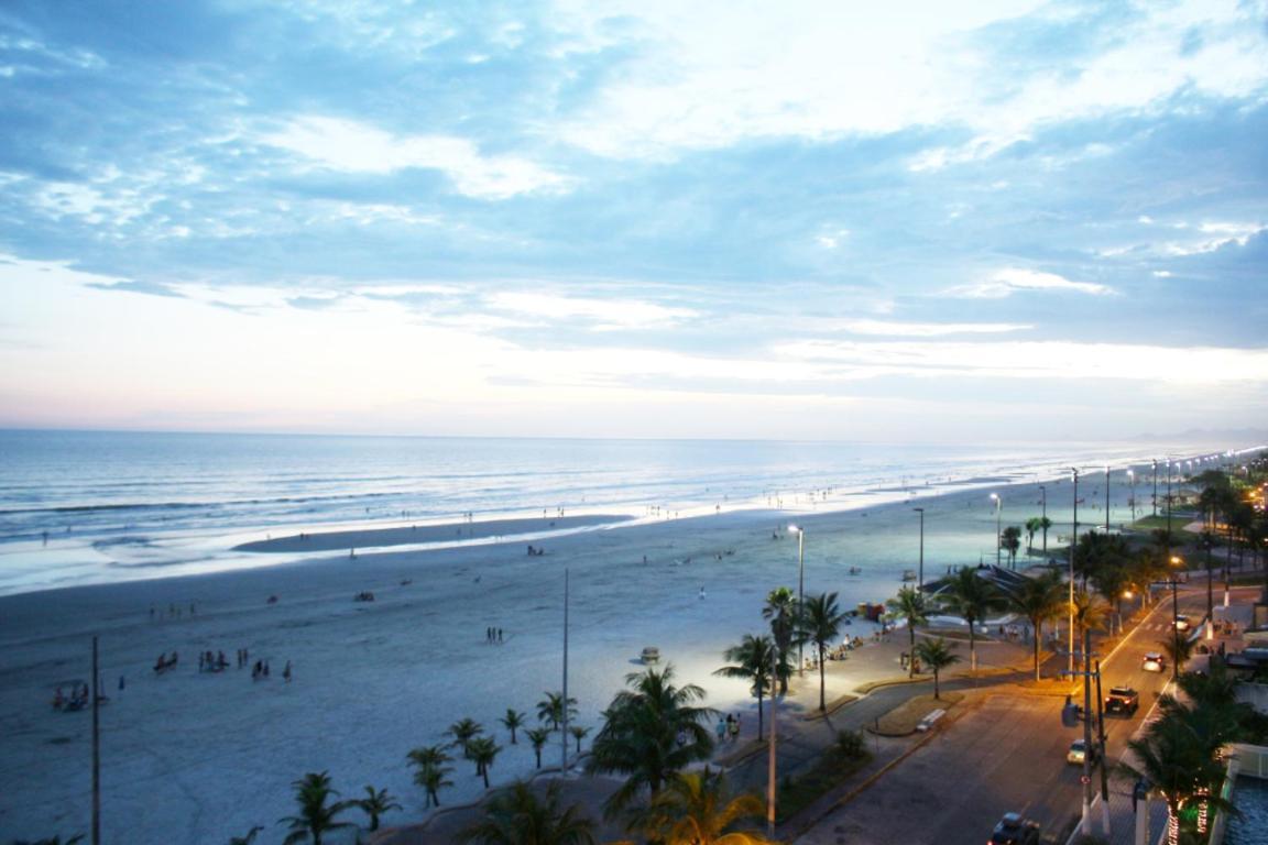 ホテルApartamento De Frente O Mar Praia Grande Solemar エクステリア 写真