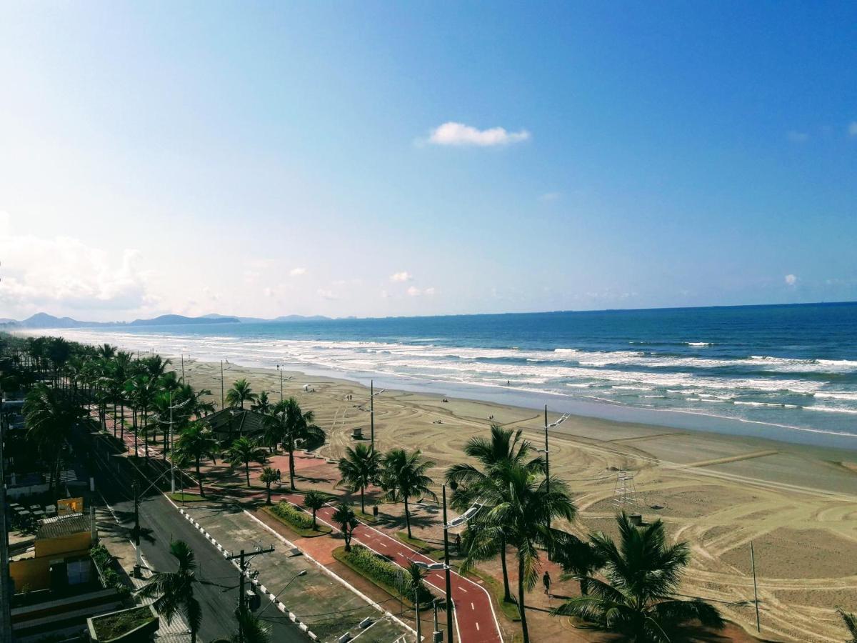 ホテルApartamento De Frente O Mar Praia Grande Solemar エクステリア 写真